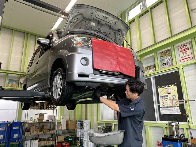 三菱　トッポ　エンジンオイル・エレメント交換│岐阜県瑞穂市
