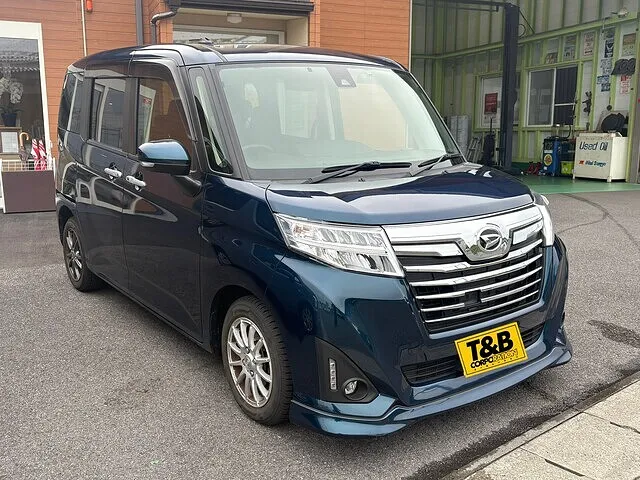 ダイハツ トール 車検整備・後輪ドラムブレーキ清掃│岐阜県瑞穂市