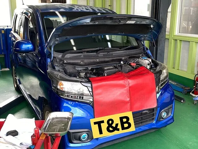 ホンダ Nワゴン エンジンオイル交換│岐阜県瑞穂市