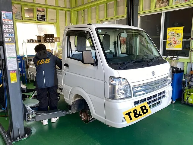 スズキ キャリィ エンジンオイル・エレメント交換│岐阜県瑞穂市