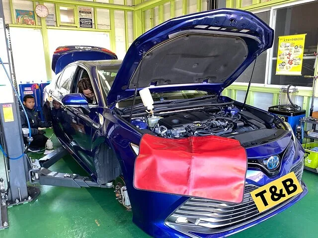 トヨタ カムリ ブレーキオイル交換│岐阜県瑞穂市