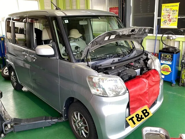 ホンダ N-BOX スタッドレスタイヤ組み換え│岐阜県瑞穂市