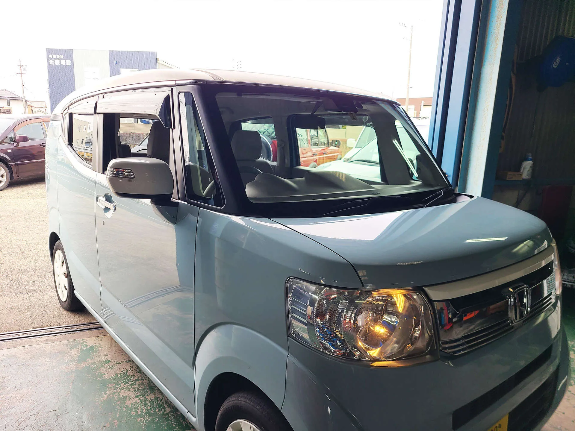 ストップスイッチ修理 ホンダ N-BOX スラッシュ｜豊橋市 車修理