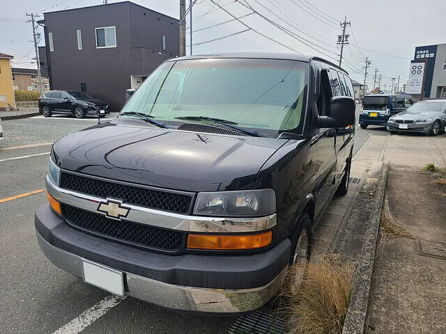 シボレー エクスプレス　エンジンチェックランプ点灯修理│豊橋市　車修理