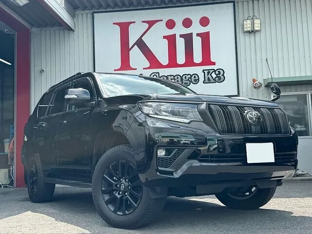 摂津市・ランドクルーザープラド、ビルシュタイン、サス交換