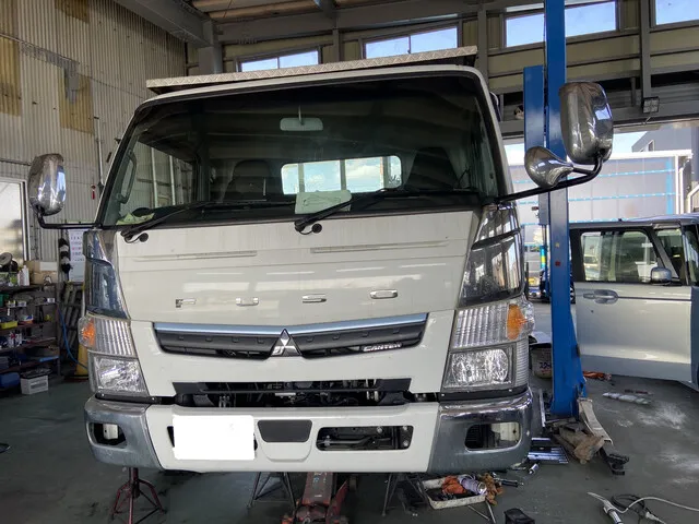 三重郡朝日町 加藤自動車 三菱キャンター クラッチ修理