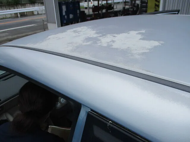 香芝市　ホンダライフ経年劣化全塗装