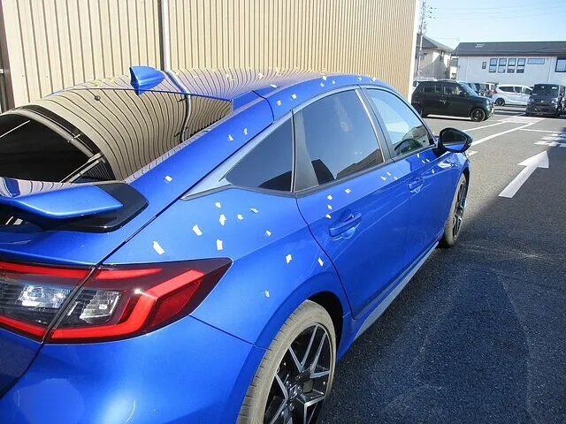 奈良市　シビック　ほぼ全塗装