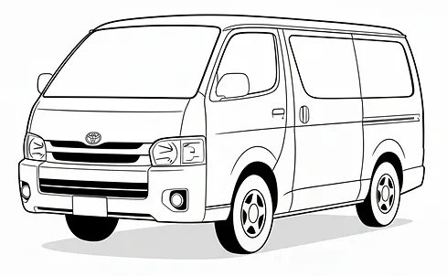 三川町　福祉車両　ハイエースウェルキャブＢタイプ　リフト修理