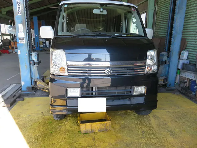 行田市　エブリイワゴン　ターボチャージャー交換