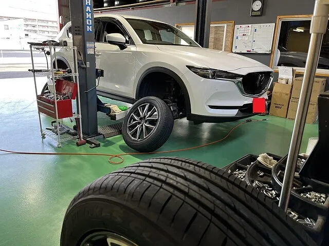 岡崎市 タイヤ交換 マツダ CX-5