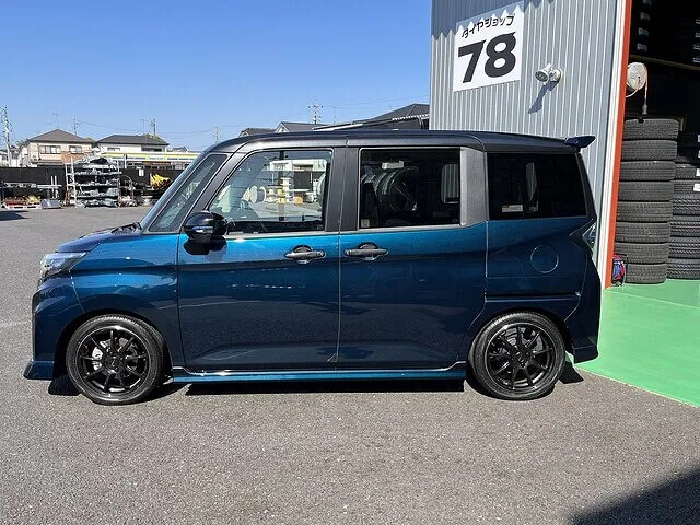 岡崎市 タイヤホイールセット取付 トールカスタム 16インチ