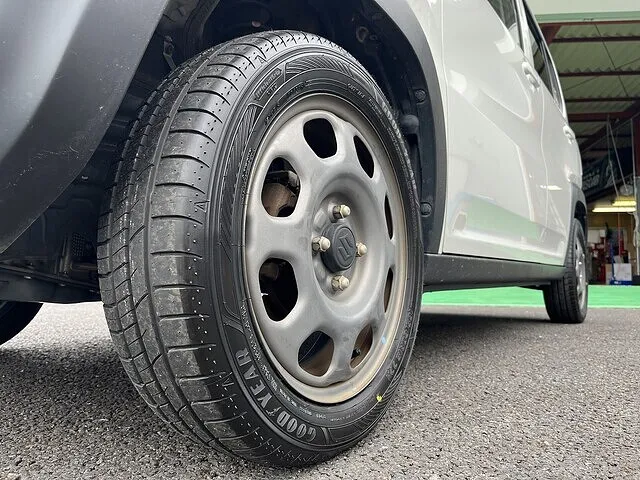 岡崎市 タイヤ交換 ハスラー 15インチ グッドイヤーRVF02
