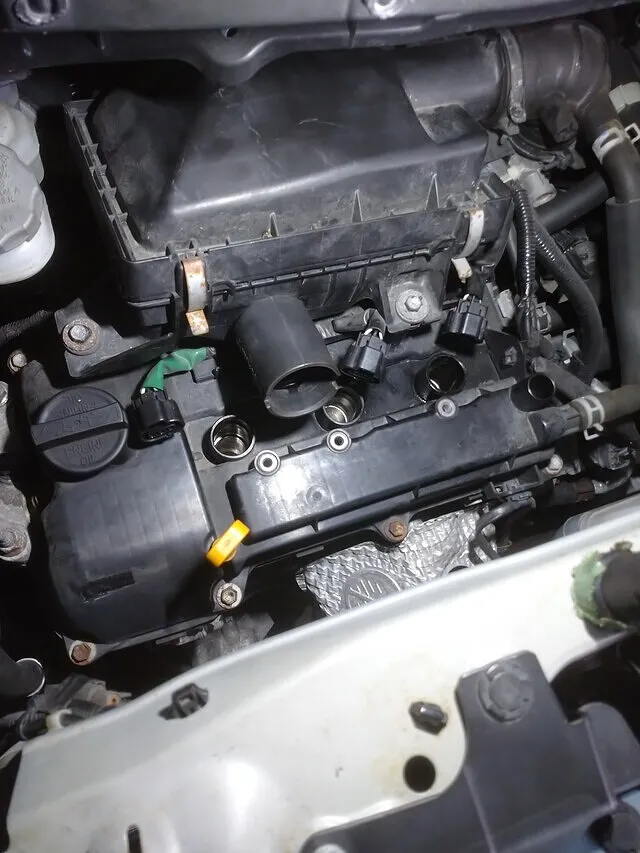 むつ市　スペーシア　エンジン不始動　圧縮圧力低下