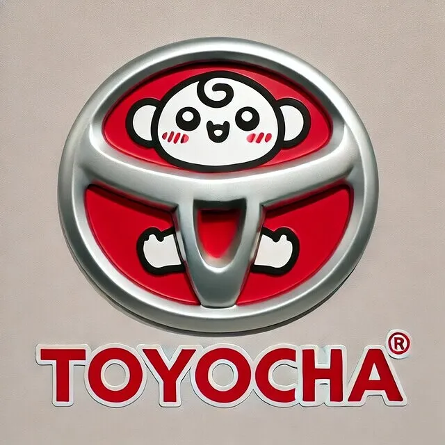 トヨタのマークのパロディーを作ってみました‼️