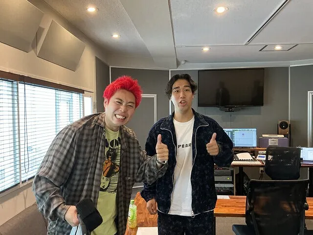 吉本興業所属のファンファーレと熱狂、ラジオレコーディング‼️