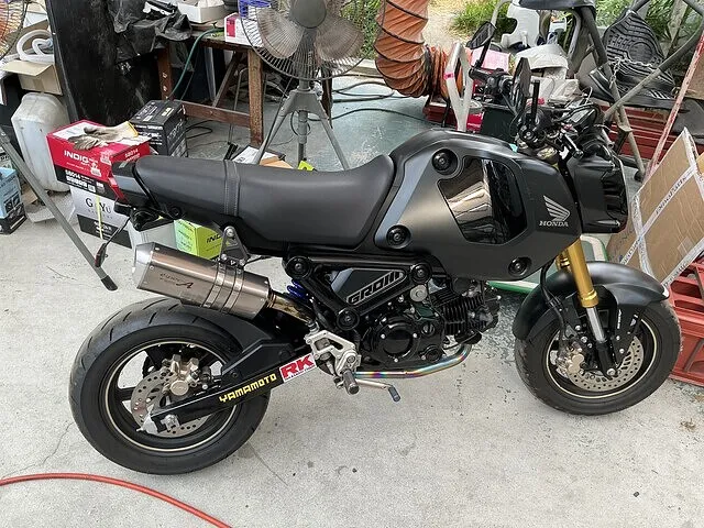 バイクもオークションで落とせるんです