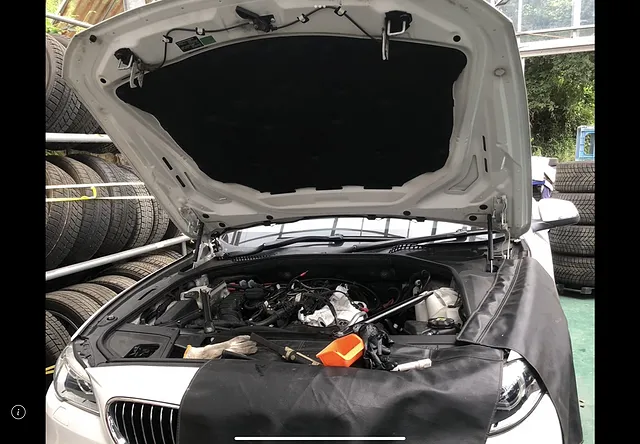 BMW 5シリーズ、ディーゼルはすすが溜まりすぎて、エンジン不調‼️
