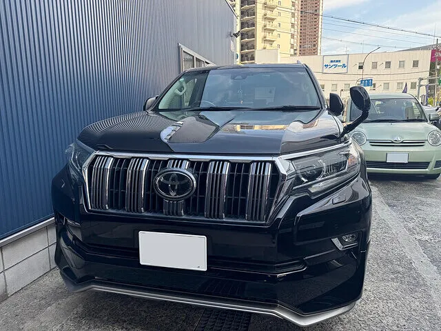 ランクルプラド・鈑金塗装　