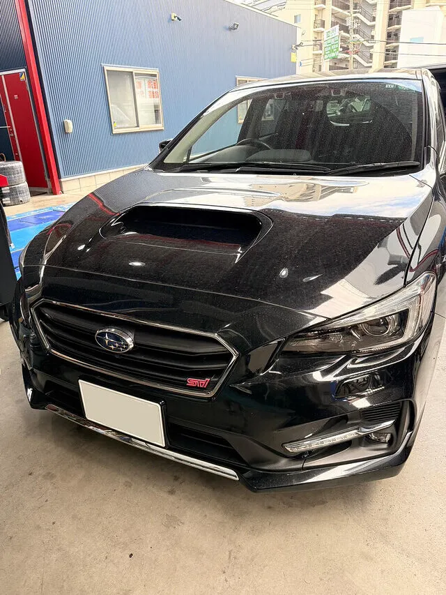 レヴォーグ　リアバンパ―交換　　鈑金塗装　守口　門真　寝屋川　