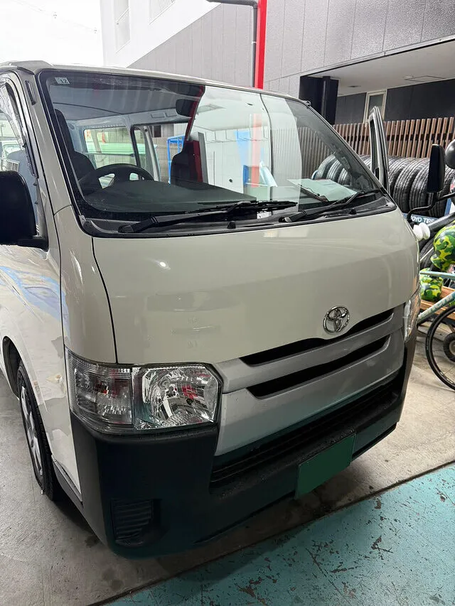 ハイエース　電装品取り付け　ドラレコ・ETC・ナビ・レーダー