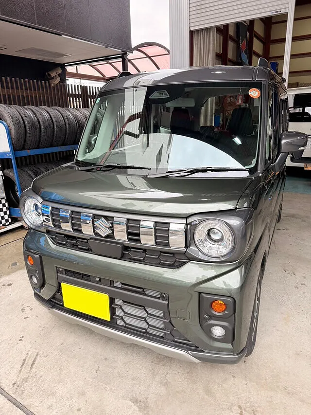 スペーシア　電装品取り付け　ドラレコ・ETC・ナビ・レーダー