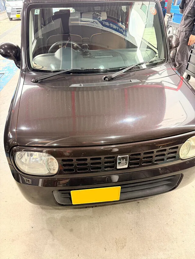 アルトラパン　鈑金塗装　左ドア交換　守口市　門真市　寝屋川市