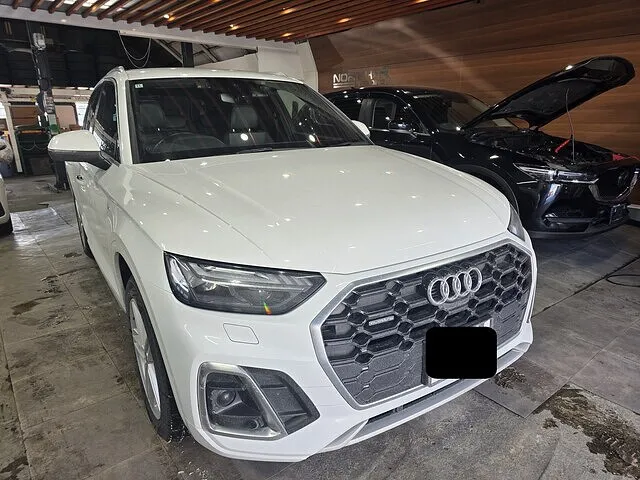 札幌市　白石区　アウディ　Q5/FY後期　エンジンスターター取付