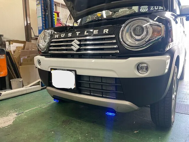 新宿区 ハスラー PIAA LEDデイライト取付