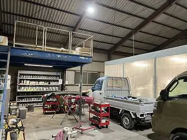 Auto Garage.Color's　　国土交通省九州運輸局認証工場　外観