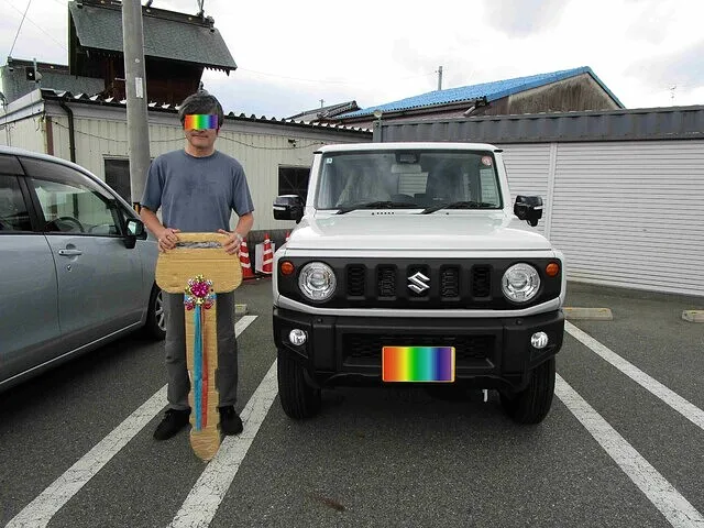 宇部市お住まいのU様よりジムニーのカーリースでのご成約を頂きました！