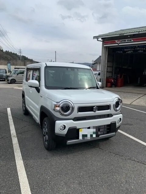 スズキ　ハスラー　4WD　邑智郡邑南町K様