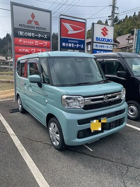 スペーシア　4WD　X　邑智郡邑南町　K様