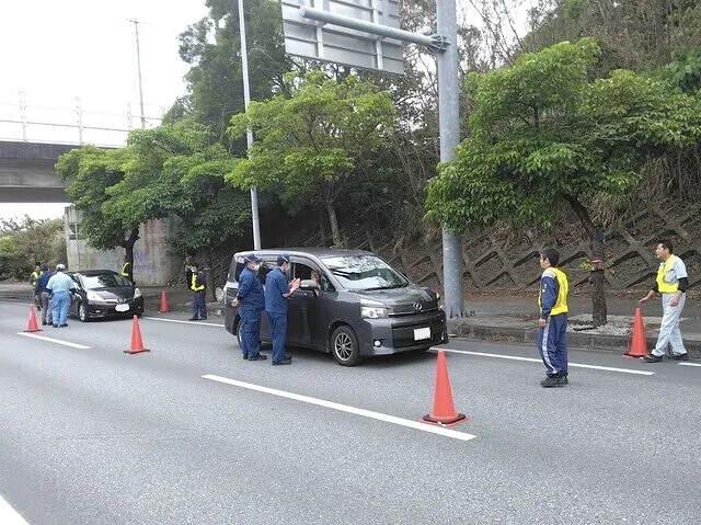 沖縄　南部　街頭検査（津嘉山バイパス）令和7年4/25
