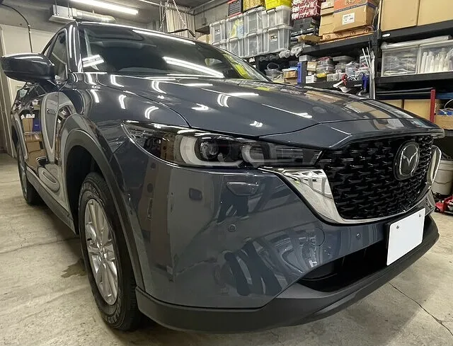 横浜市　マツダ　CX-5　ガラスコーティング施工