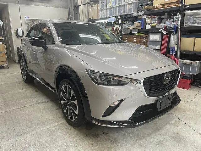 横浜市　MAZDA　CX-3　ガラスコーティング　施工