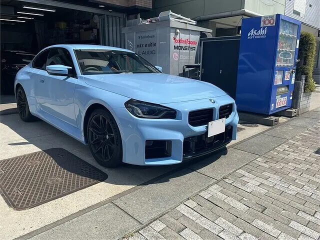 横浜市　BMW　M2　G87　ユピテル　指定店モデル　ZK3000　販売取付