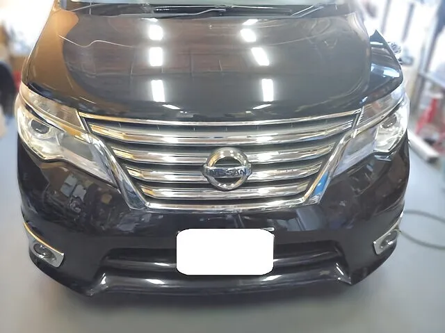 【横浜市都筑区】日産セレナ 車検整備事例｜点検・油脂類交換・安心サポート対応