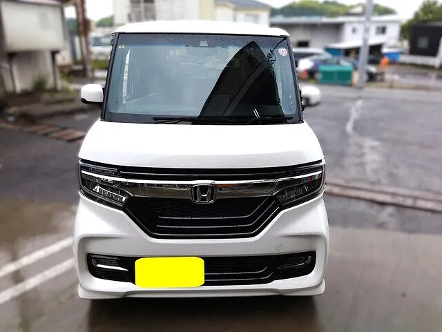 横浜市都筑区でN-BOXカスタム（DBA-JF4）の安心車検整備｜無料代車・保険対応レンタカー完備｜KBS整備事例