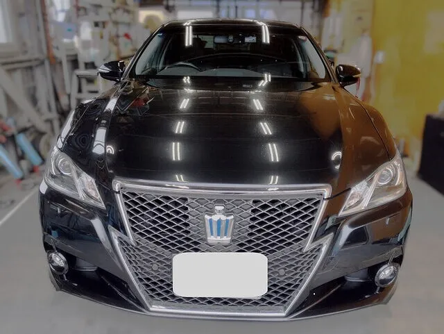 ⭐クラウンの艶が復活｜横浜市都筑区で“光を通す”ポリマーガラスコート施工事例【KBS】‼️