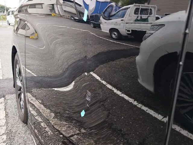 ⭐️「40系ヴェルファイア左フロント板金修理＋ガラスコーティング｜保険代車特約対応・横浜市都筑区」‼️