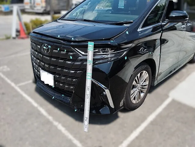 ⭐横浜市で40系アルファード前方大破の保険修理＋ガラスコーティング｜特約代車付きでディーラー以上の仕上がりを実現‼️