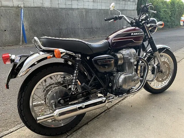 宇佐市　カワサキ　W800　バイク　車検