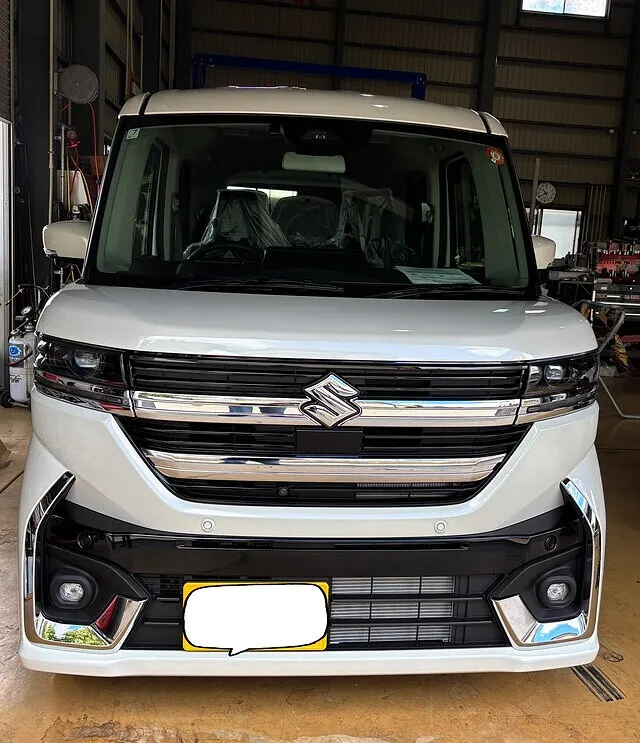 大分県宇佐市　スズキスペーシアカスタム　新車販売