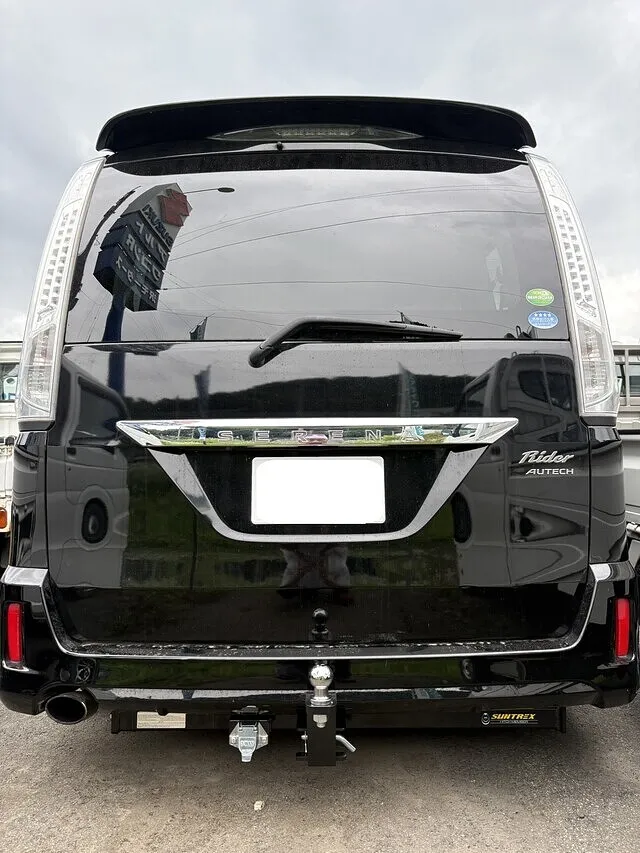 弘前市 K様 日産セレナ C26 ヒッチメンバー取付ご依頼