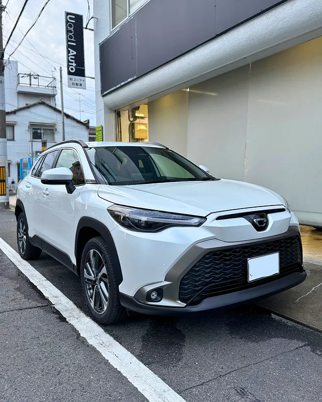 広島市佐伯区　トヨタ　カローラクロス　ハイブリッドZ　新車ご成約