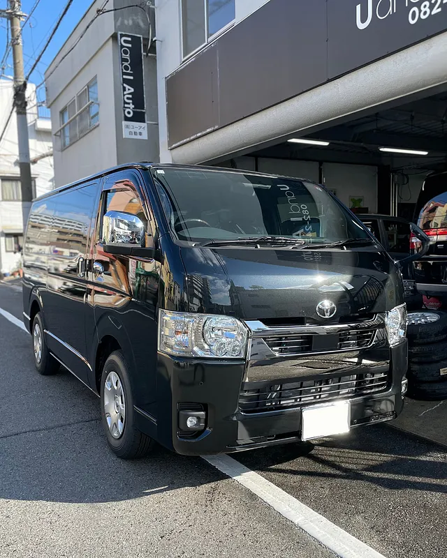 広島市中区 トヨタ ハイエース スーパーGL ダークプライム新車