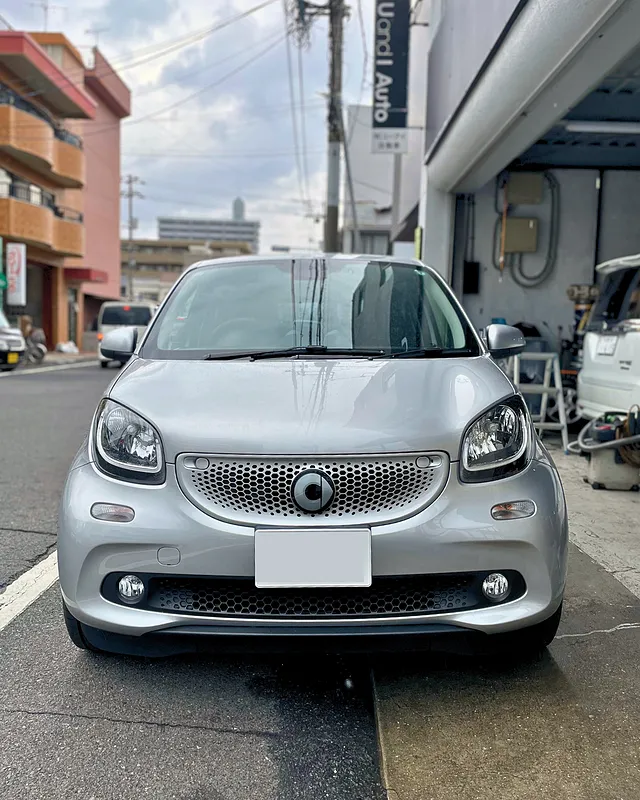 広島市　スマートフォーフォー　車検　ドイツ車　