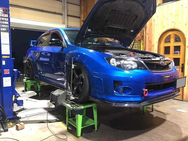富山市　アライメント インプレッサWRX GVB