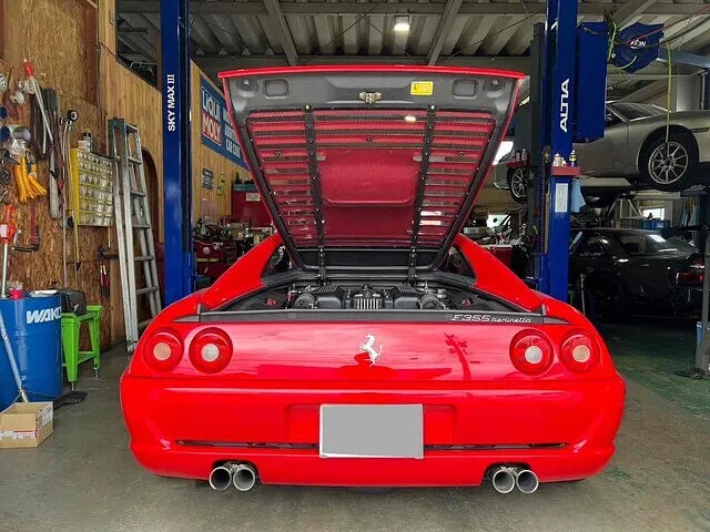 富山市　EBC取付　フェラーリF355